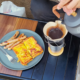 キャンプ飯